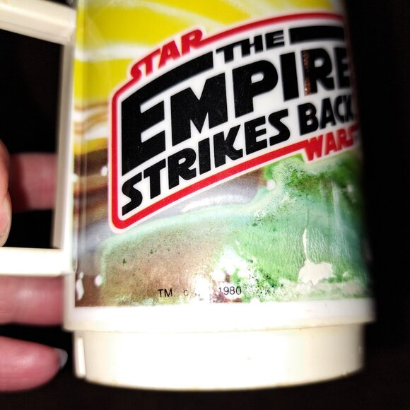 Vtg Deka 80's Star Wars Return of the Jedi&The Empire Strikes Back Plastic Mugs - Picture 4 of 16